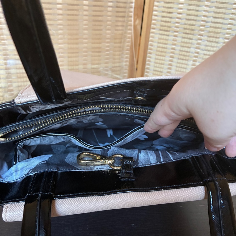 Ted Baker London Pink and Black Shopper Style Allira Handbag - Picture 15 of 15